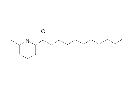 6-Methyl-2-(1-hydroxyundecyl)-piperidine