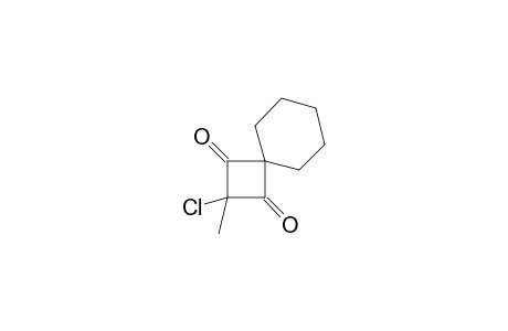 2-chloro-2-methylspiro[3.5]nonane-1,3-dione