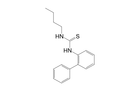 1-(2-biphenylyl)-3-butyl-2-thiourea