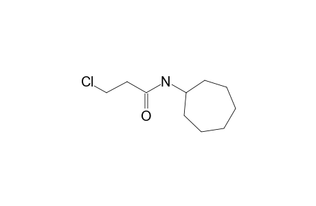 3-Chloro-N-cycloheptylpropanamide