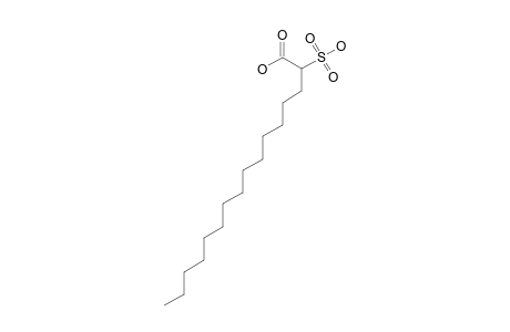 2-sulfohexadecanoic acid