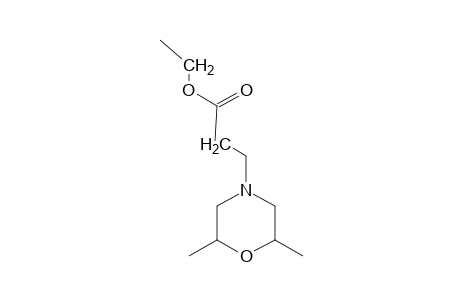 2,6-dimethyl-4-morpholinepropionic acid, ethyl ester