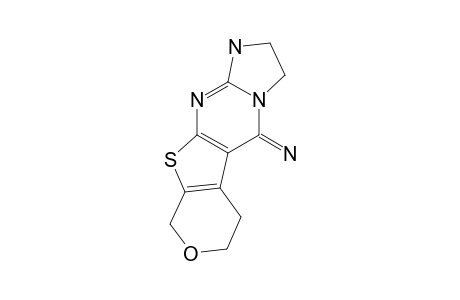 1,2,3,6,7,9-HEXAHYDRO-5H-IMIDAZO-[1,2-A]-PYRANO-[4',3':4,5]-THIENO-[2,3-D]-PYRIMIDIN-5-IMINE