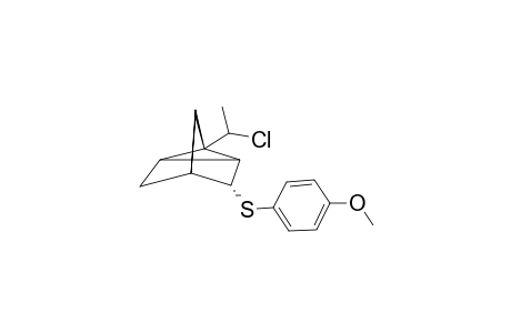 ENDO-3-(4'-METHOXY-1'-PHENYLTHIO)-1-(1'-CHLOROETHYL)-TRICYCLO-[2.2.1.0(2,6)]-HEPTANE;(DIASTEREOMER-1)