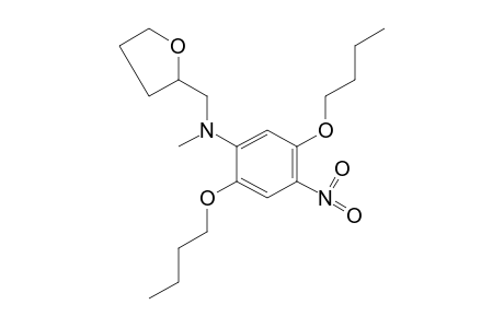 N-(2,5-dibutoxy-4-nitrophenyl)-N-methylfurfurylamine