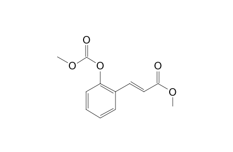 Trans-o-coumaric acid, o-methoxycarbonyl-, methyl ester