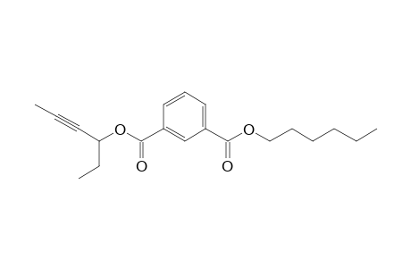 Isophthalic acid, hex-4-yn-3-yl hexyl ester