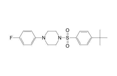 1-[(4-Tert-butylphenyl)sulfonyl]-4-(4-fluorophenyl)piperazine