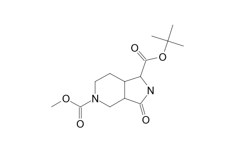 3-OXO-OCTAHYDROPYRROLO-[3,4-C]-PYRIDINE-1,5-DICARBOXYLIC-ACID-1-TERT.-BUTYLESTER-5-METHYLESTER