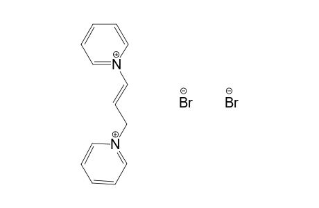 1-[(E)-3-(Pyridinium-1-yl)prop-1-en-1-yl]pyridinium dibromide