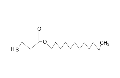 3-mercaptopropionic acid, dodecyl ester