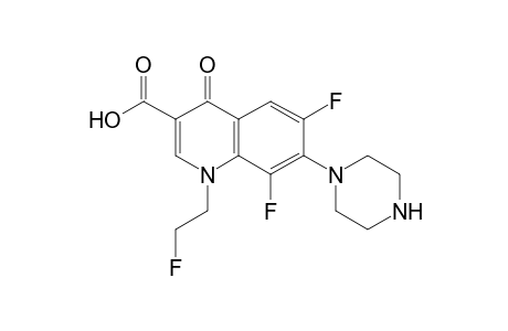 Fleroxacin-M (nor-) MS2