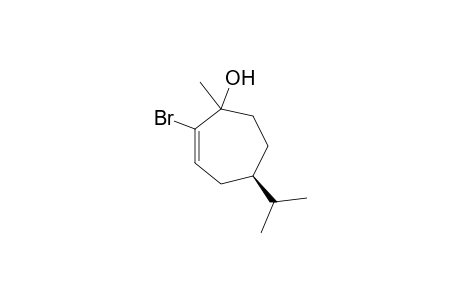 2-Bromo-5-isopropyl-1-methylcyclohept-2-enol