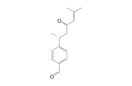 (6S)-2-METHYL-6-(4-FORMYLPHENYL)-2-HEPTEN-4-ONE