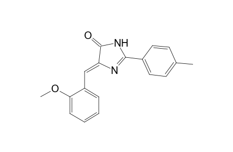 4-(2-Methoxybenzylidene)-2-(p-tolyl)-5(4H)-imidazolone