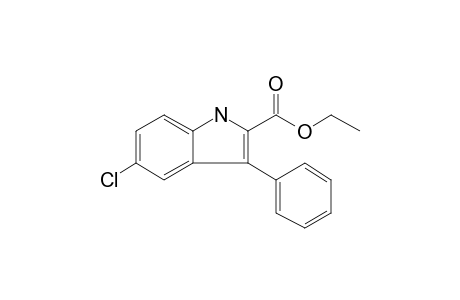 Ethyl 5-chloro-3-phenyl-1H-indole-2-carboxylate