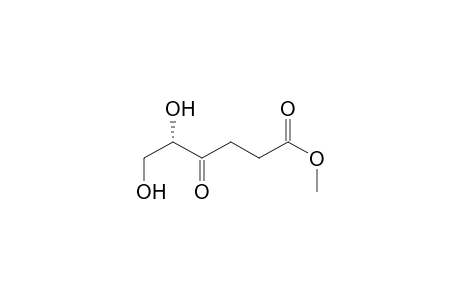 Hexanoic acid, 5,6-dihydroxy-4-oxo-, methyl ester, (S)-