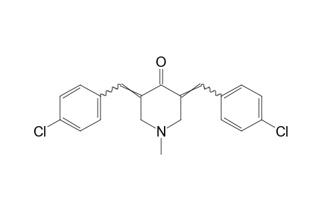 3,5-bis(p-chlorobenzylidene)-1-methyl-4-piperidone