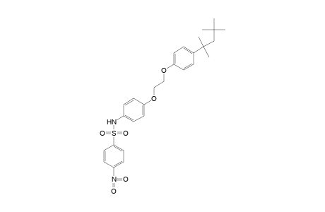 4-nitro-4'-{2-[p-(1,1,3,3-tetramethylbutyl)phenoxy]ethoxy}benzenesulfonanilide