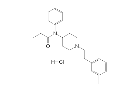 N-Phenyl-N-{1-[2-(3-methylphenyl)ethyl]-4-piperidinyl}propanamide  HC l  inkbr