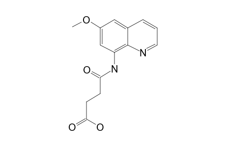 6-Methoxy-8-[3-carboxypropionylamino]quinoline