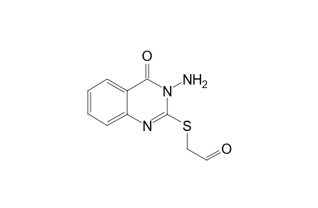 3-Amino-2-[(formylmethyl)thio]-4(3H)-quinazolinone