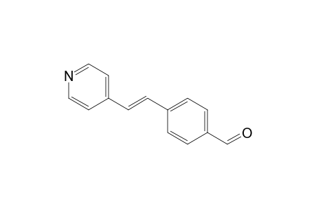 4-[(E)-2-pyridin-4-ylethenyl]benzaldehyde