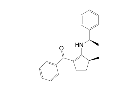 (2R,3S)-1-Benzoyl-3-imethyl-2-[N-(1-phenylethyl)]aminocyclopentene