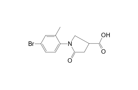 1-(4-Bromo-2-methyl-phenyl)-5-oxo-pyrrolidine-3-carboxylic acid