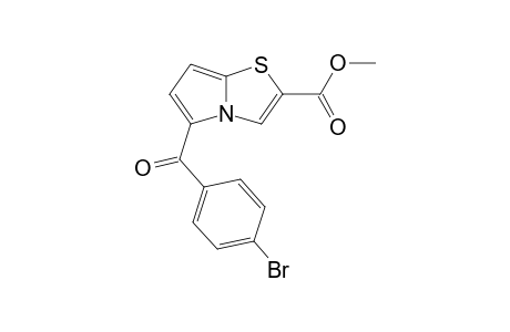 5-(4-bromobenzoyl)pyrrolo[2,1-b]thiazole-2-carboxylic acid methyl ester