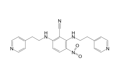 2,6-bis{[2-(4-pyridyl)ethyl]amino]-3-nitrobenzonitrile