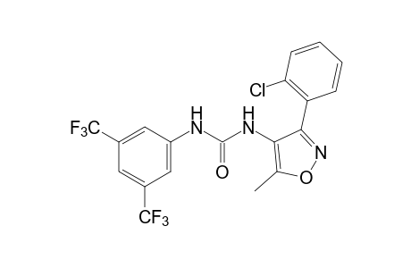 1-[3-(o-CHLOROPHENYL)-5-METHYL-4-ISOXAZOLYL]-3-(alpha,alpha,alpha,alpha',alpha',alpha'-HEXAFLUORO-3,5-XYLYL)UREA