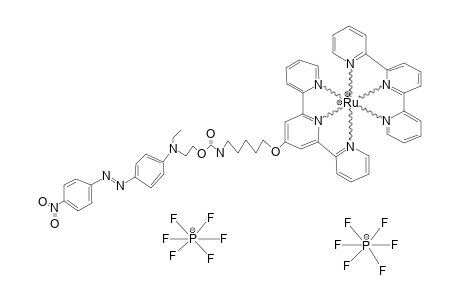 [4'-'DISPERCE-RED'-2,2':6',2''-TERPYRIDINE]-(2,2':6',2''-TERPYRIDINE)-RUTHENIUM-(II)-HEXAFLUOROPHOSPHATE