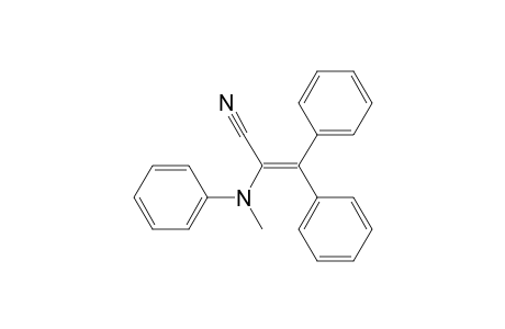 .alpha.-(N-Methylanilino)-.beta.-phenylcinnamonitrile