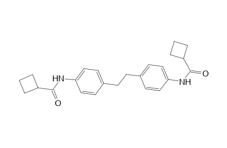 N-[4-(2-{4-[(cyclobutylcarbonyl)amino]phenyl}ethyl)phenyl]cyclobutanecarboxamide