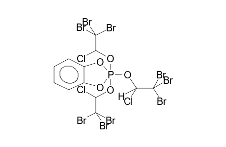 2,2,2-TRIS(1-CHLORO-2,2,2-TRIBROMOETHOXY)-4,5-BENZO-1,3,2-DIOXAPHOSPHOLANE (DIASTEREOMER MIXTURE)