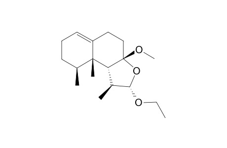 2-DEOXY-12-ALPHA-ETHOXY-7-O-METHYL-LEMNACARNOL