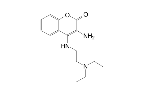 3-amino-4-{[2-(diethylamino)ethyl]amino}-2H-chromen-2-one