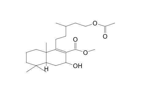 2-NAPHTALENECARBOXYLIC ACID, 1-[5-(ACETYLOXY)-3-METHYLPENTYL]-3,4,4a,5,6,7,8,8a-OCTAHYDRO-3-HYDROXY-5,5,8a-TRIMETHYL-METHYL ESTER,