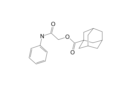 1-Adamantyl-2-oxo-(phenylamino)ethyl ester