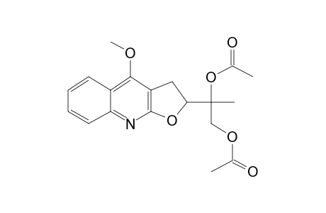 Dubinidine, diacetate