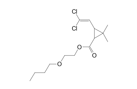 2-Butoxyethyl 2-(2,2-dichlorovinyl)-3,3-dimethylcyclopropanecarboxylate