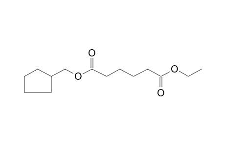 Adipic acid, cyclopentylmethyl ethyl ester