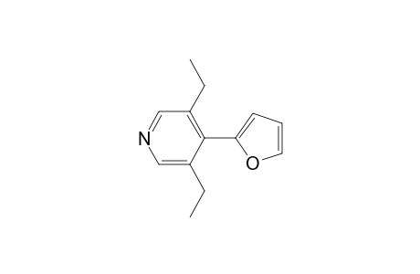 3,5-Diethyl-4-(2-furyl)pyridine