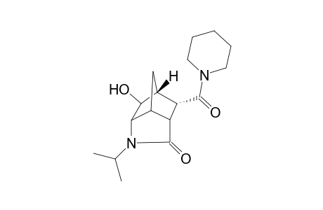 exo-2-Hydroxy-9-(piperidin-1-ylcarbonyl)-4-iso-propyl-4-azatricyclo[4.2.1.0(3,7)]nonan-5-one