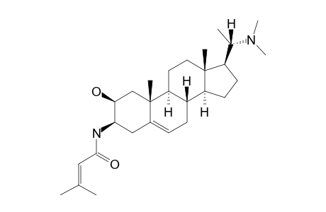 Salignarine-C;(20S)-2-beta-hydroxy-20-(dimethylamino)-3-beta-(senecioylamino)-pregn-5-ene