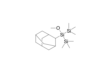 2-adamantyl-methoxy-bis(trimethylsilyl)silane