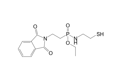 [(2-MERCAPTOETHYL)-AMIDO]-(2-PHTHALIMIDOETHYL)-PHOSPHONIC-ACID-ETHYLESTER