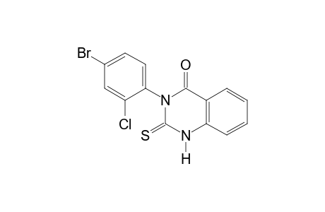 3-(4-bromo-2-chlorophenyl)-2-thio-2,4(1H,3H)quinazolinedione