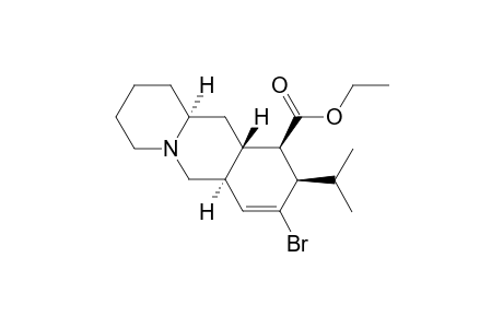 ethyl (6aS,9R,10R,10aS,11aS)-8-bromo-9-propan-2-yl-2,3,4,6,6a,9,10,10a,11,11a-decahydro-1H-pyrido[1,2-b]isoquinoline-10-carboxylate